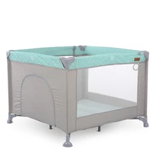 Детский манеж ME 1097 CASTLE Mint Gray - El Camino